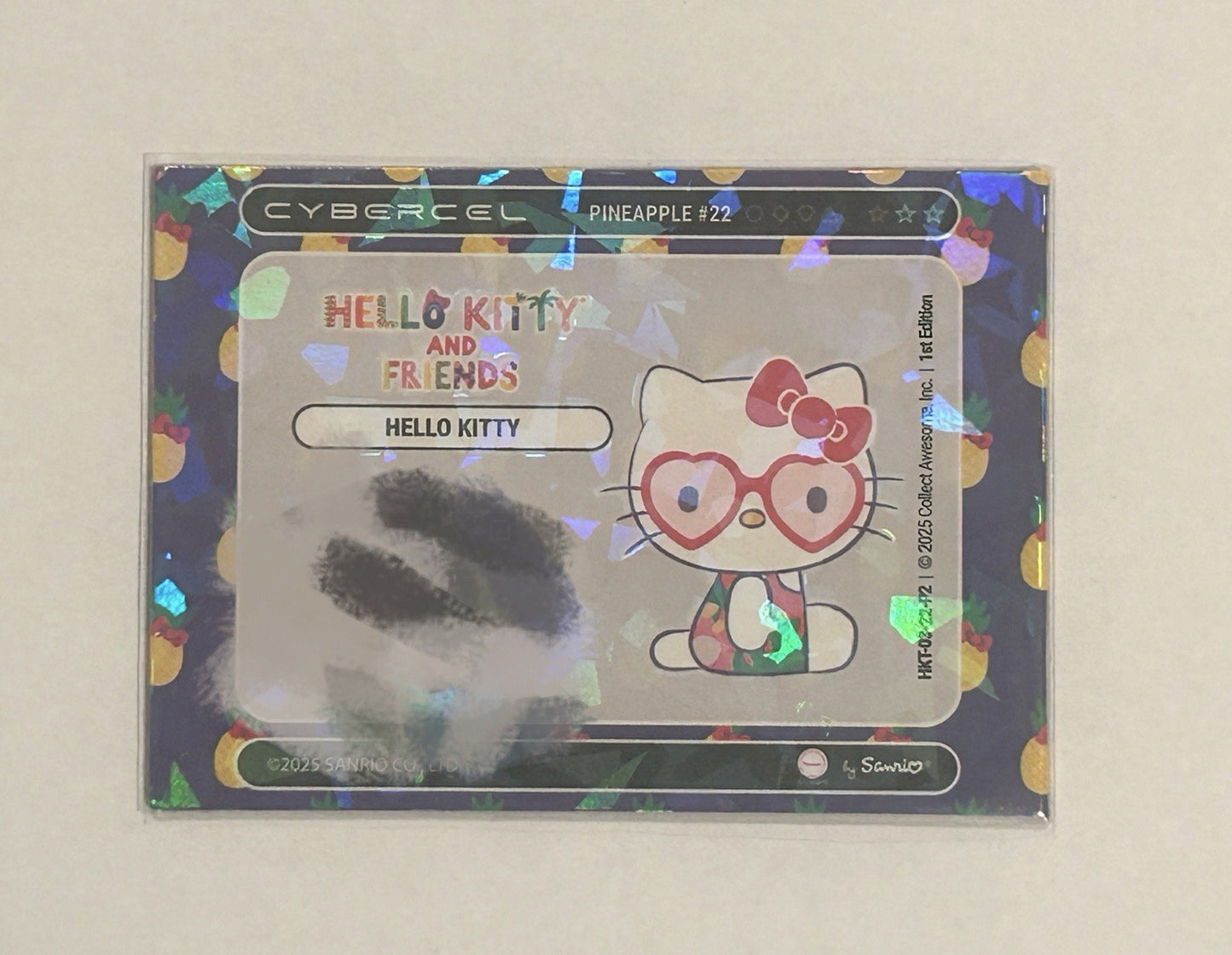 Cybercel Hello Kitty & Friends Series 4 – #22 Hello Kitty Pineapple – Unscanned1