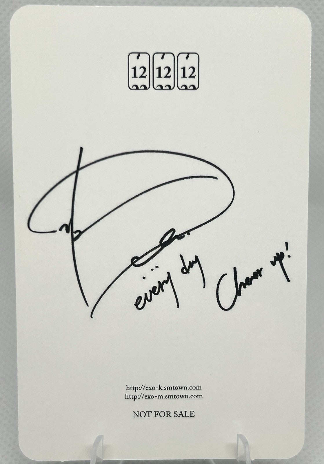 EXO D.O. Kyungsoo Miracles in December Official Photocard PC 2013 Winter Standee1
