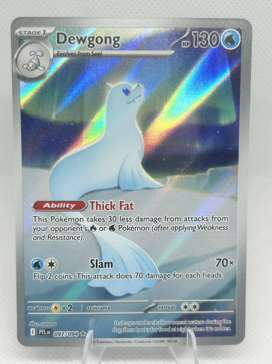 Dewgong 097/094 Illustration Rare Holo Phantasmal Flames ME02 Pokemon NM0