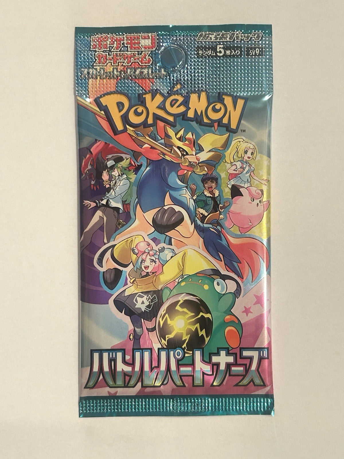 Pokémon TCG Battle Partners Booster Pack Sealed Japanese Scarlet & Violet SV90