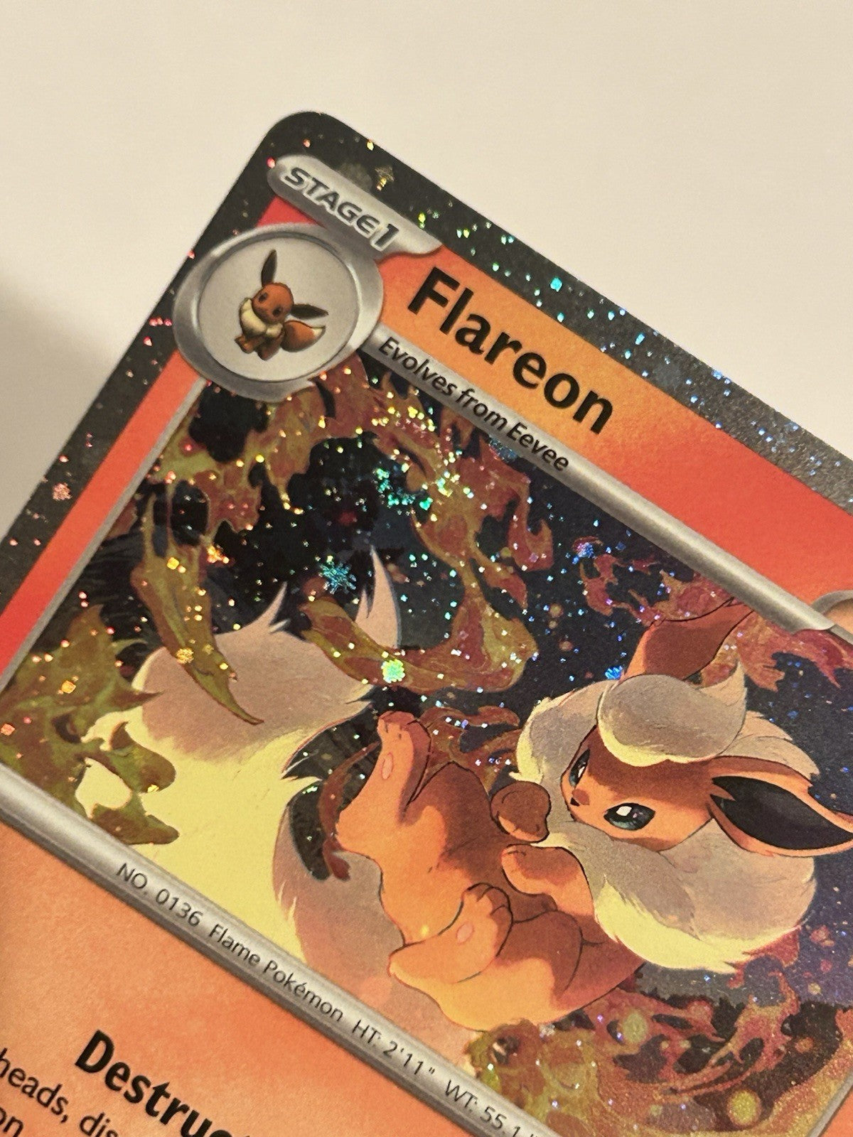 Pokemon Eevee Evolution Cosmos Holo Set SWIRLS Umbreon Sylveon NM7