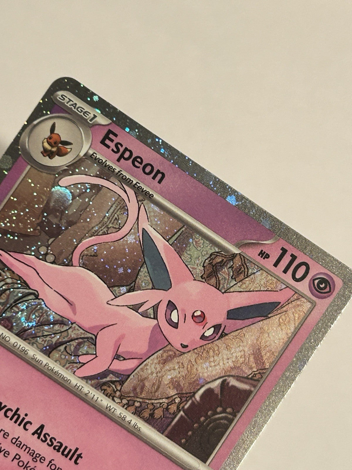 Pokemon Eevee Evolution Cosmos Holo Set SWIRLS Umbreon Sylveon NM5