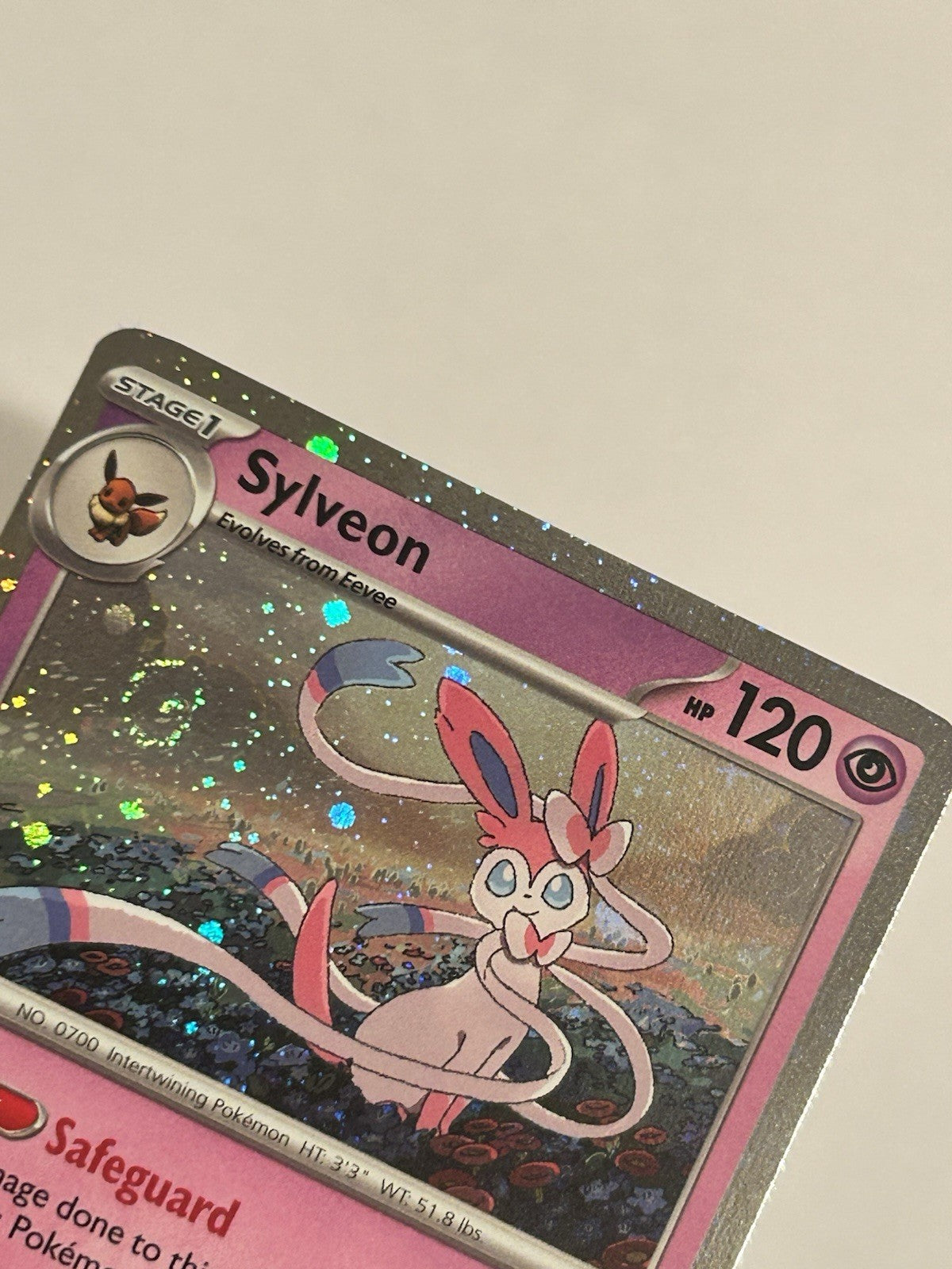 Pokemon Eevee Evolution Cosmos Holo Set SWIRLS Umbreon Sylveon NM8
