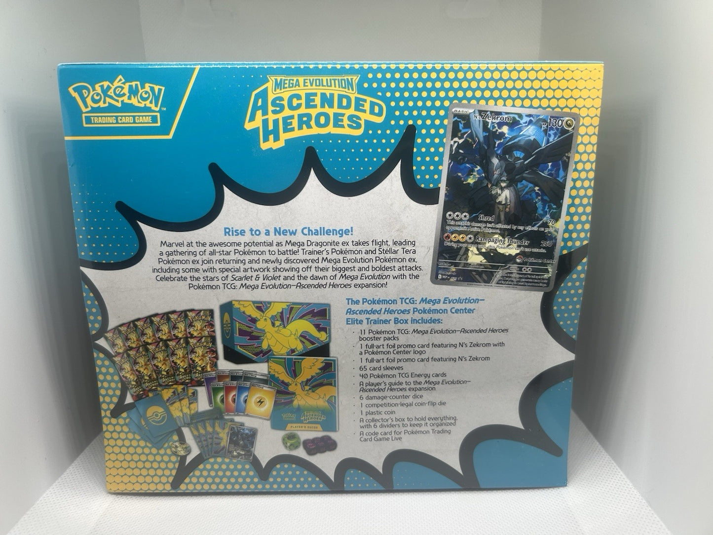 Pokemon Mega Evolution Ascended Heroes PC Elite Trainer Box Sealed1
