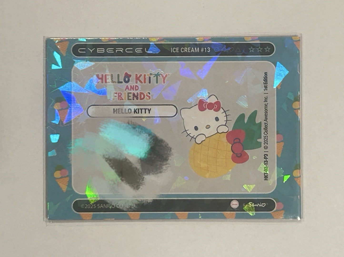 Cybercel Hello Kitty & Friends Series 4 – #13 Hello Kitty Icecream – Unscanned1