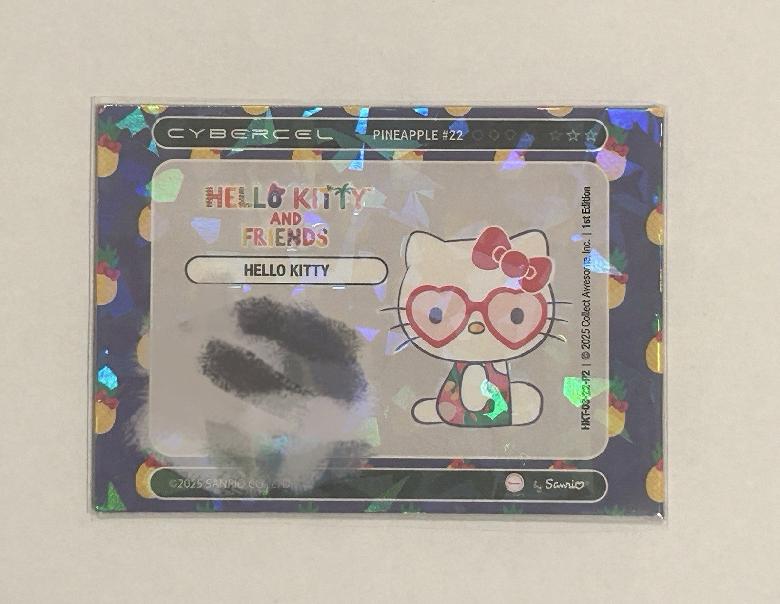 Cybercel Hello Kitty & Friends Series 4 – #22 Hello Kitty Pineapple – Unscanned1