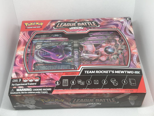 Pokemon TCG Team Rocket's Mewtwo ex League Battle Deck English (Box Damage)0