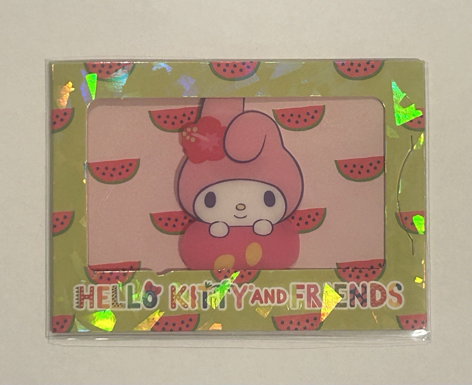 Cybercel Hello Kitty & Friends Series 4 – #36 My Melody Watermelon – Unscanned0
