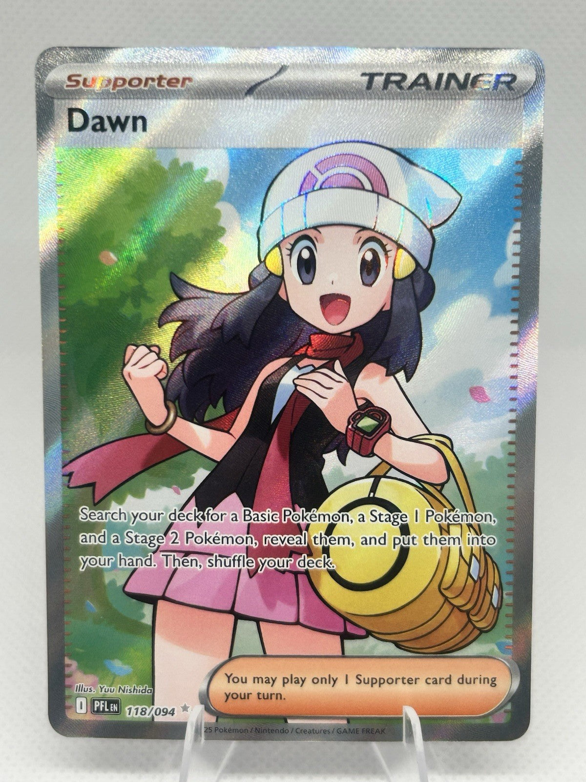 Pokemon SV8a English Dawn Full Art 118/094 Prismatic Fables Ultra Rare NM0